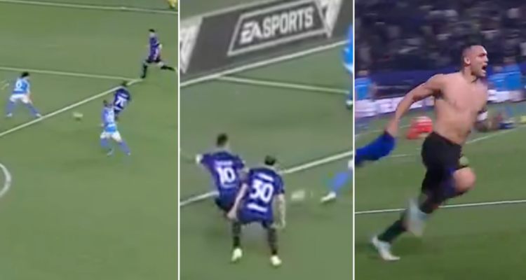 Alexis Sánchez y su crucial jugada para el nuevo título de Inter.