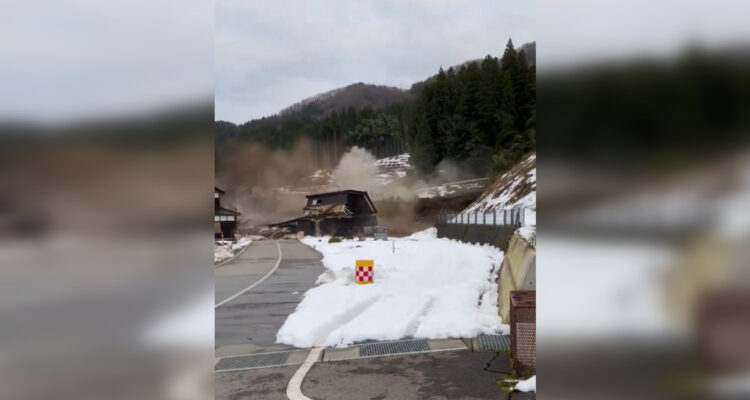 Video muestra las devastadoras consecuencias de alud en Wajima tras terremoto de magnitud 7,6 en Japón