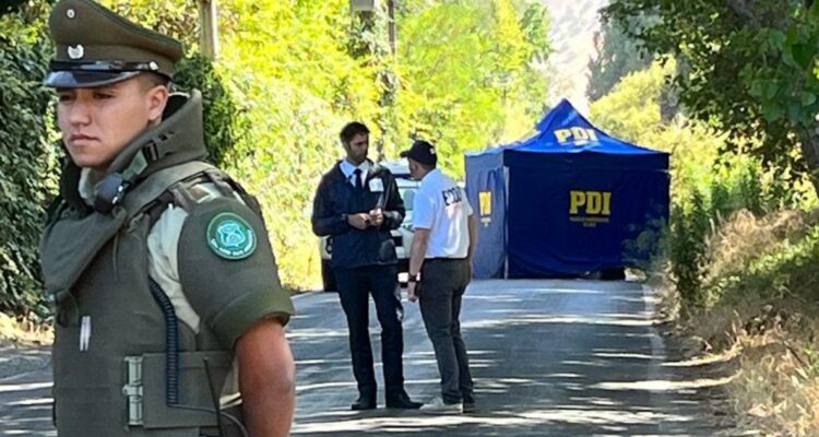Detienen a supuesto responsable de asesinato cometido al costado de un camino en San Bernardo