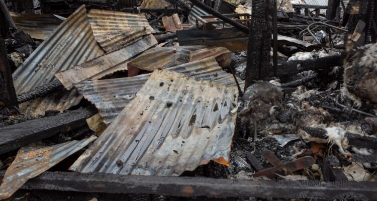 Ataque incendiario en vivienda de Collipulli