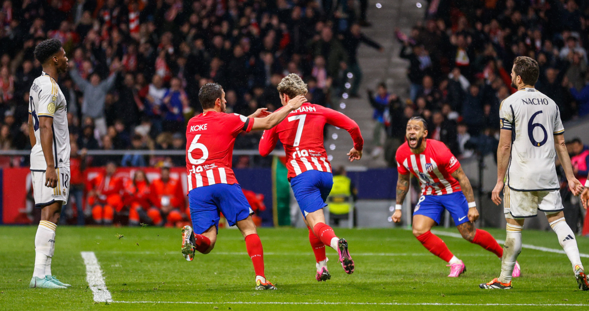 Atlético de Madrid obtiene su venganza ante Real Madrid y lo elimina de la Copa del Rey.