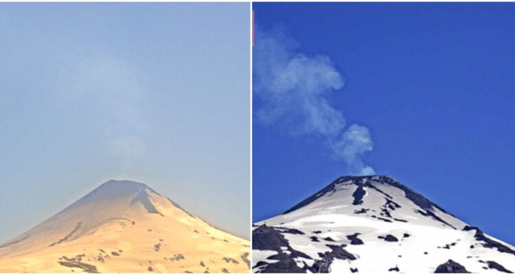 Aumento de actividad de volcán Villarrica