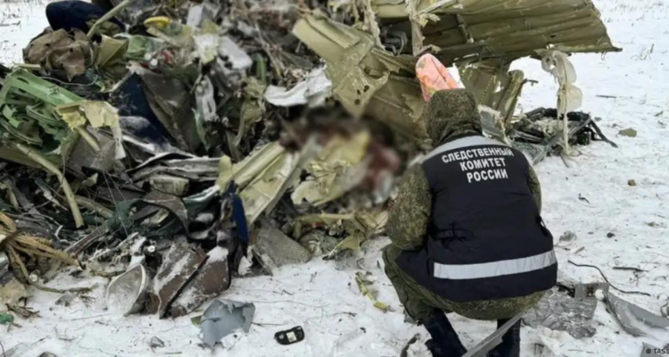 Avión Il-76 estrellado en la región de Belgorod