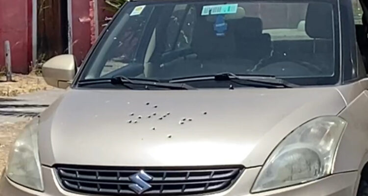 Indagan balacera contra vehículo abandonado en plena vía pública de La Cisterna