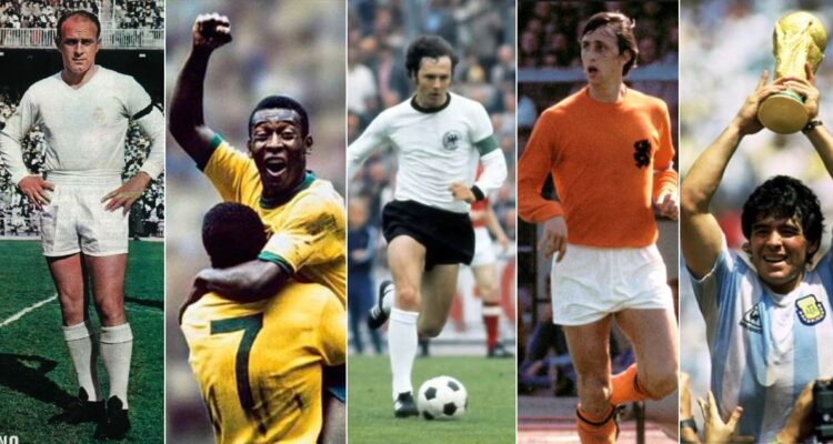 Di Stefano, Pelé, Beckenbauer, Cruyff y Maradona, adiós a los primeros ‘5 magníficos’