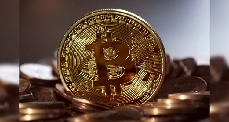 representación física de un bitcoin