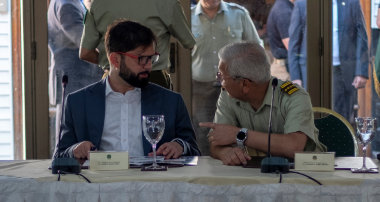 Boric llamada general Yáñez