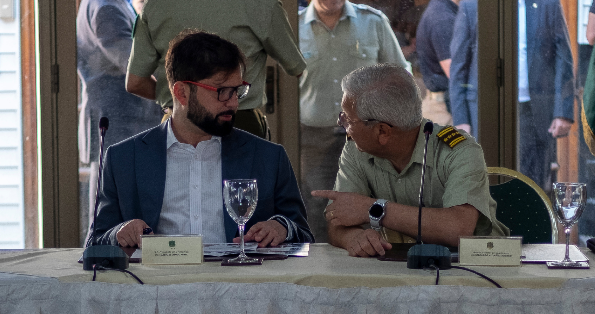 Boric llamada general Yáñez