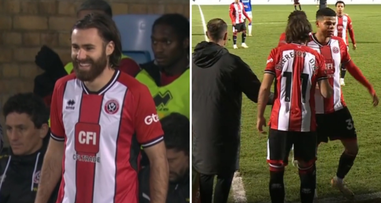Ben Brereton suma sus primeros minutos con el Sheffield United en la goleada por Fa Cup.