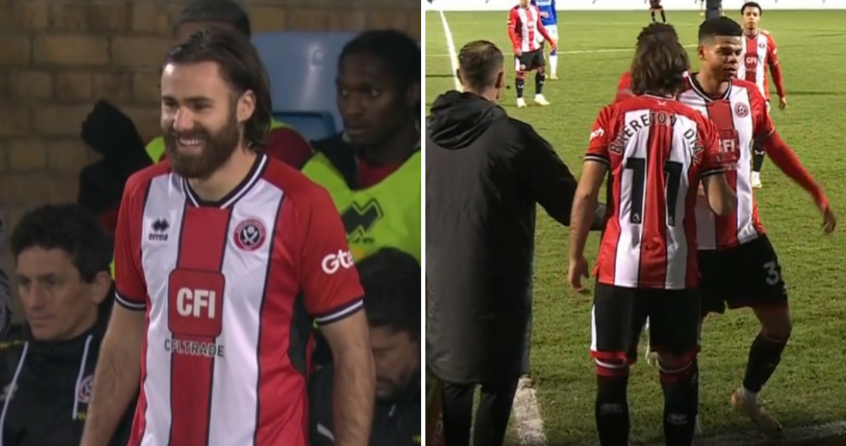 Ben Brereton suma sus primeros minutos con el Sheffield United en la goleada por Fa Cup.