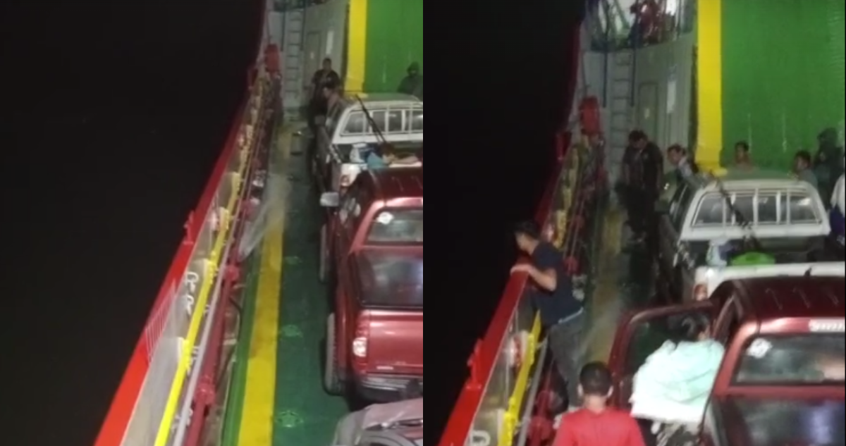 Minutos de angustia viven pasajeros de barcaza que une Niebla con Corral tras accidente en trayecto