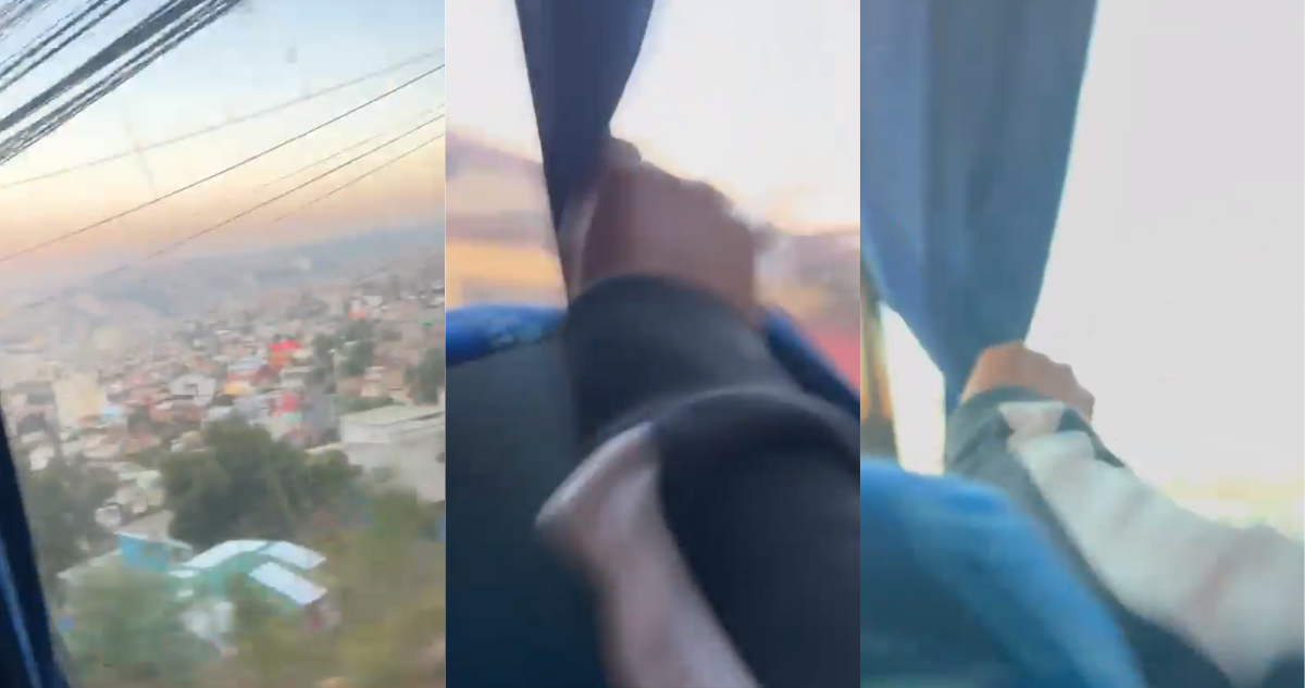 Video muestra momento exacto en que microbús desbarranca en cerro de Valparaíso