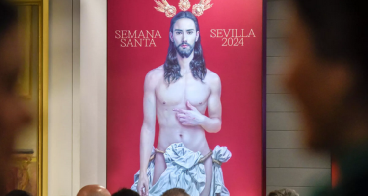 Cartel de Jesús supuestamente ‘afeminado’