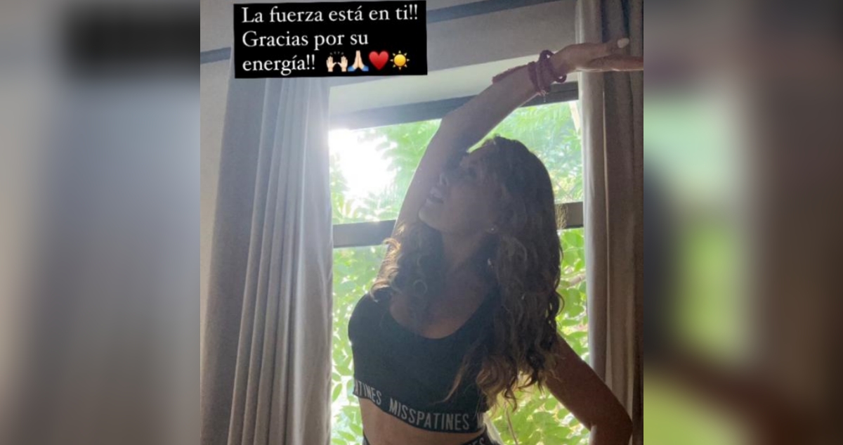 “La fuerza está en ti”: Cathy Barriga vuelve a mostrar cómo vive su arresto domiciliario total