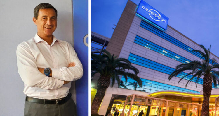 izquierda: Nuevo Ceo cencosud derecha: edificio corporativo de Cencosud