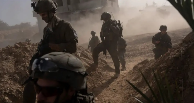 Soldados de Israel por posible cese el fuego en Franja de Gaza