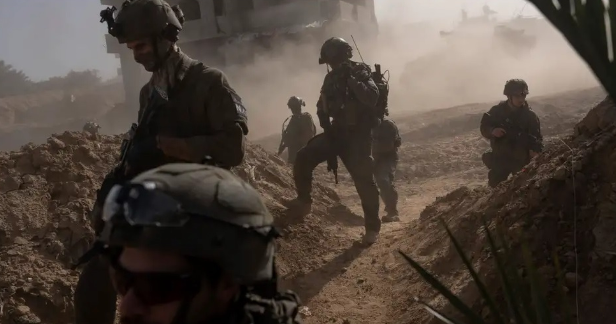Soldados de Israel por posible cese el fuego en Franja de Gaza