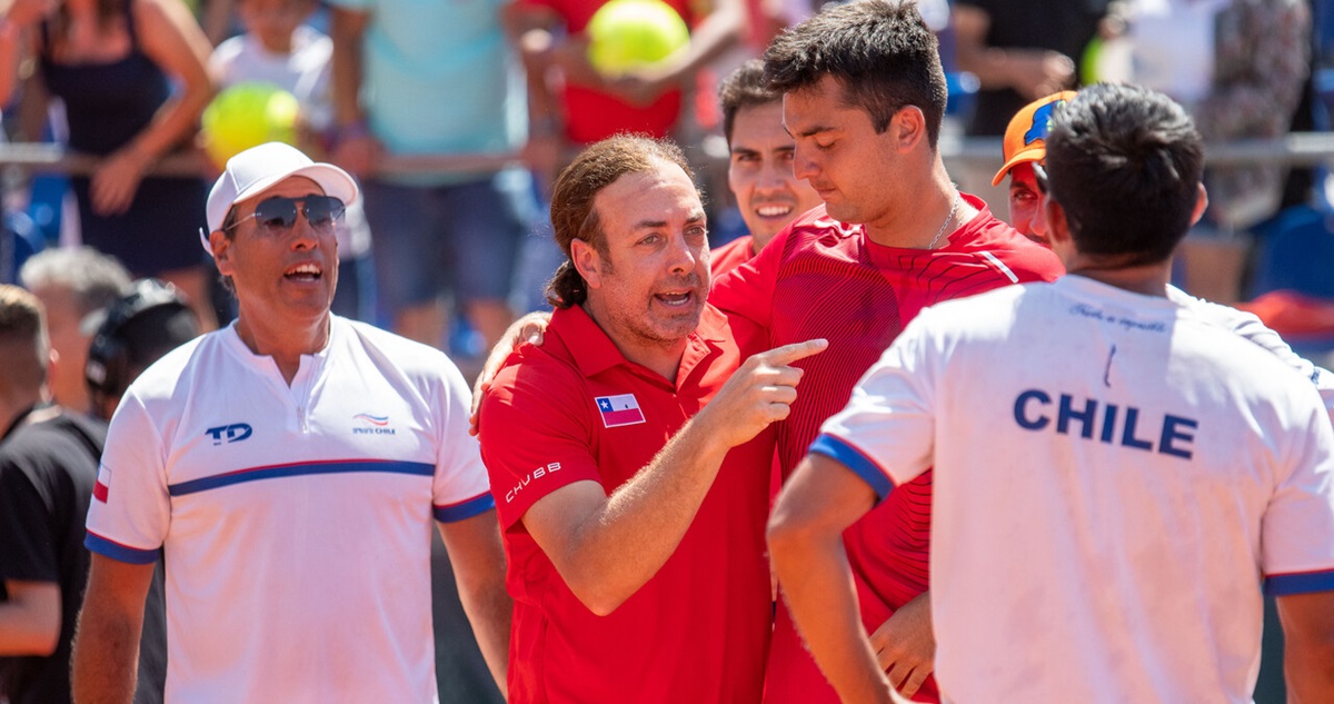 Chile ya tiene nómina para enfrentar a Perú por Copa Davis.