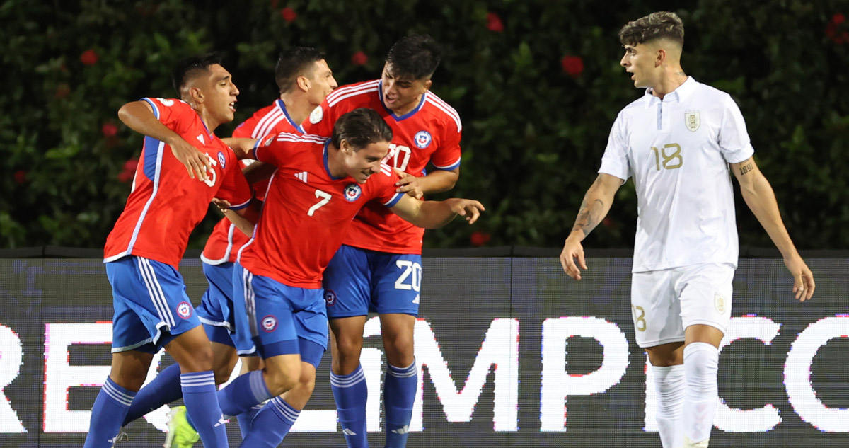 Chile venció a Uruguay en el Preolímpico Sub 23.