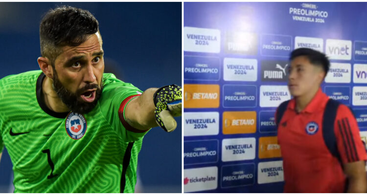 Claudio Bravo correctivo La Roja Sub 23