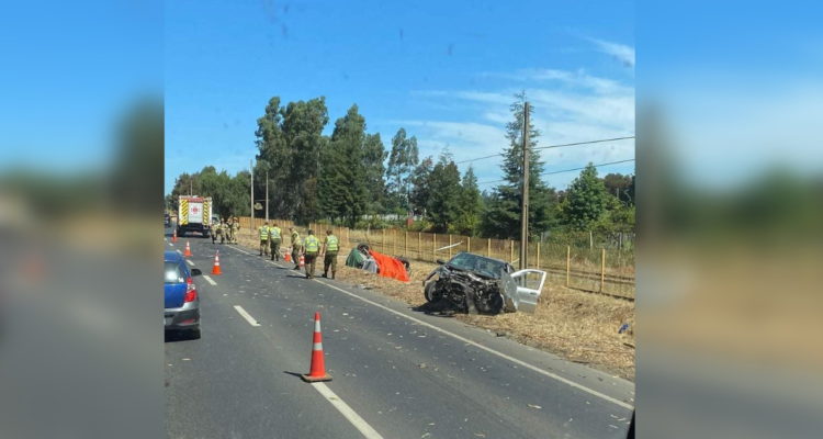 Colisión en la Ruta de la Madera
