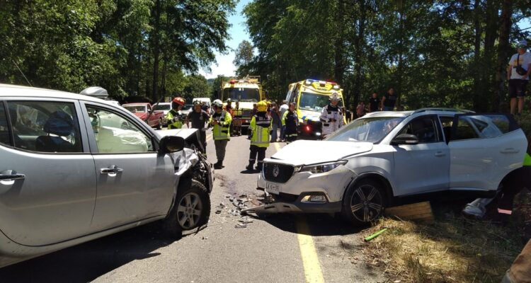 Accidente entre Villarrica y Lican Ray