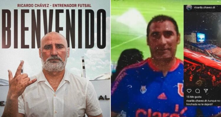 Hinchas de Colo Colo molestos, en su mayoría, por fichaje del nuevo DT del futsal: Ricardo Chávez