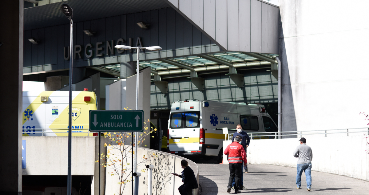 Imagen de hospital donde fue trasladado comunero en huelga de hambre