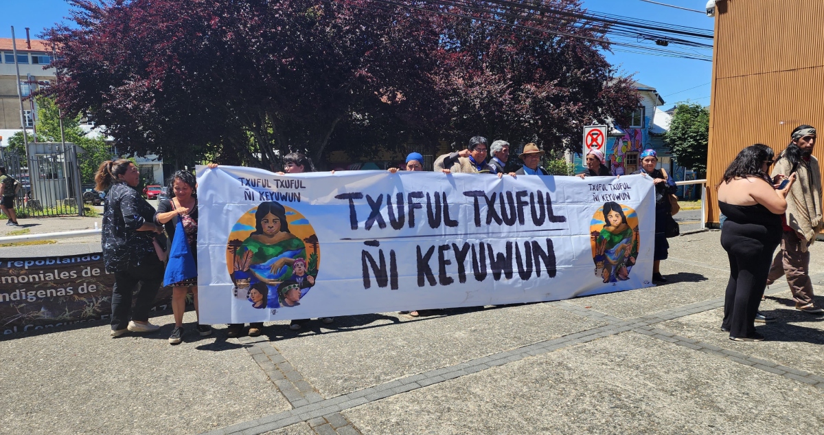 Comunidades mapuche contra hidroeléctrica