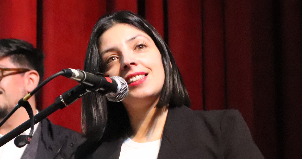 Imagen de la delegada Giovanna Moreira por Caso Convenios