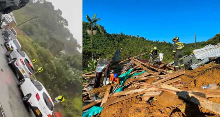 Al menos 33 muertos dejan derrumbes en una carretera de Colombia: en su mayoría son niños