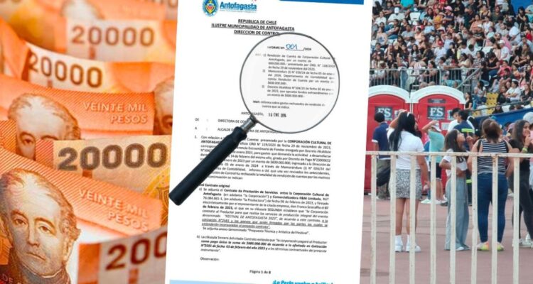 Desvío de $600 millones: El drama financiero que sacude la organización del Festival de Antofagasta