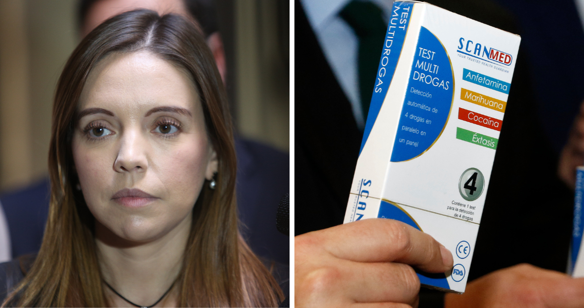 Flores dice que diputado dio positivo a test de drogas