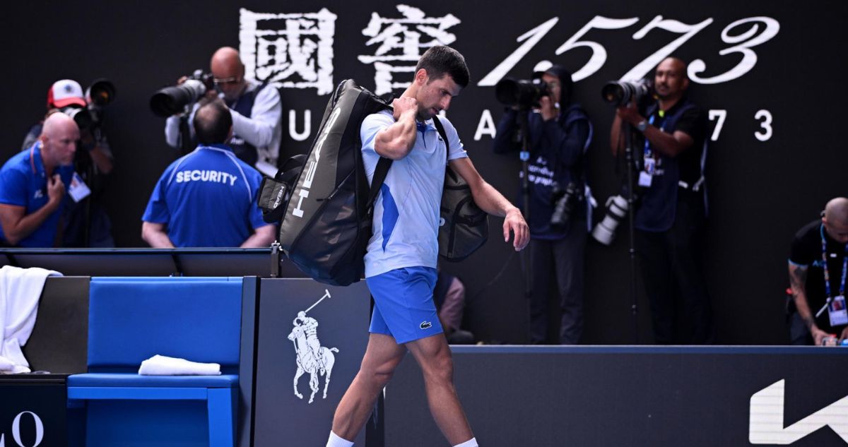 DJokovic y su momento de furia en el Australian open