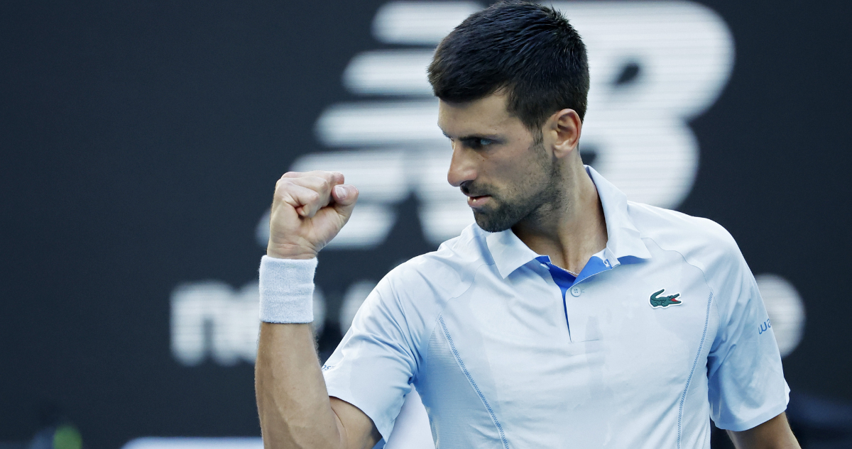 Djokovic avanza a las semifinales del Australian Open.