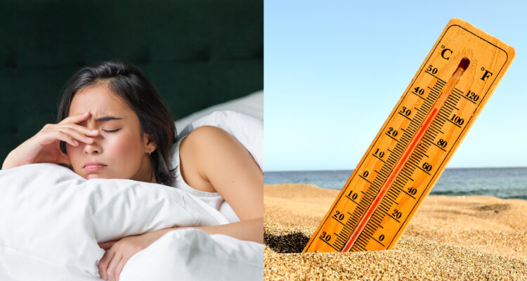 ¿Cómo dormir en medio de altas temperaturas? 6 tips que te ayudarán a conciliar el sueño este verano