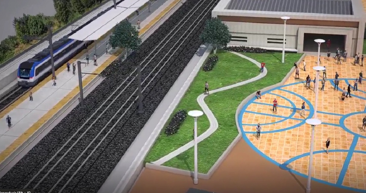 EFE presenta la primera megalicitación del tren Santiago-Batuco