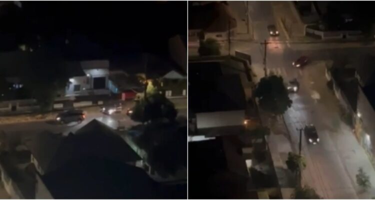 Conductor sufre encerrona en San Miguel: casi fue atropellado por delincuentes