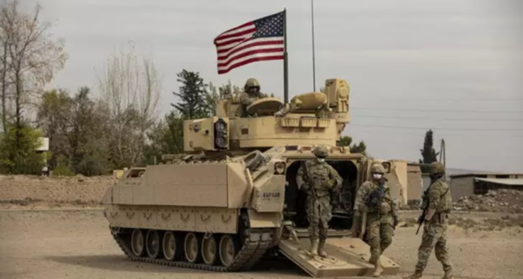 Militares estadounidenses en Siria