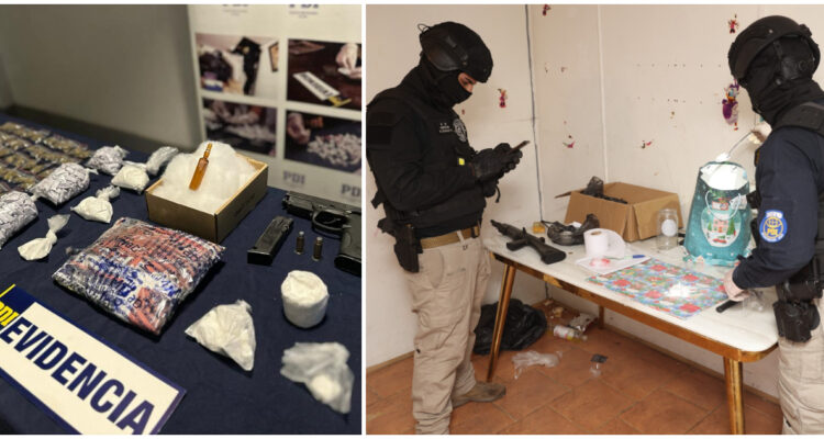 PDI encuentra ampolla de fentanilo durante operativo antidrogas en la población La Legua