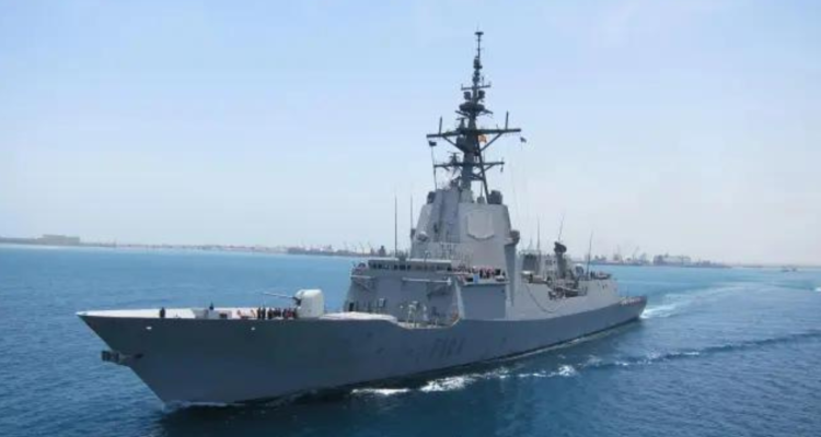 Imagen de archivo de un buque español que participa en la operación Atalanta