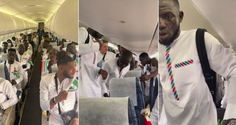 Gambia y un vuelo de terror rumbo a la Copa de África que casi termina en tragedia