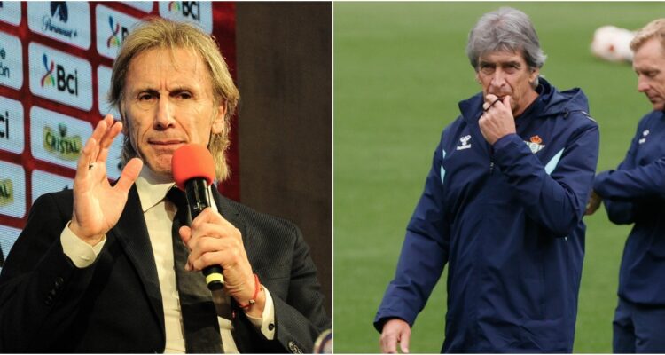 Ricardo Gareca y Manuel Pellegrini