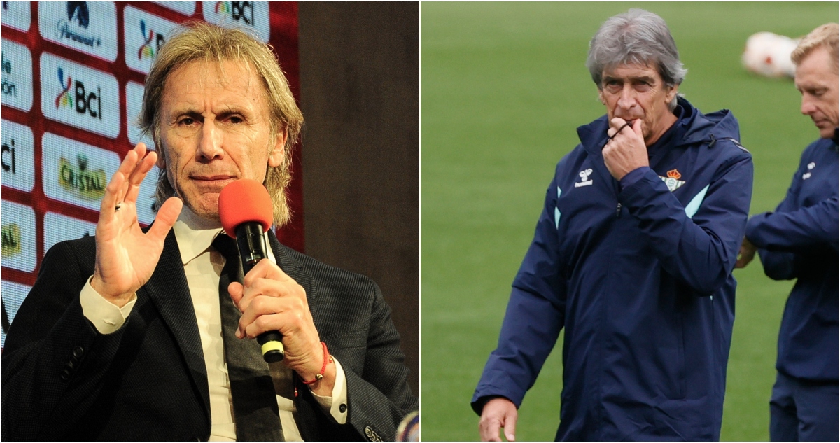 Ricardo Gareca y Manuel Pellegrini