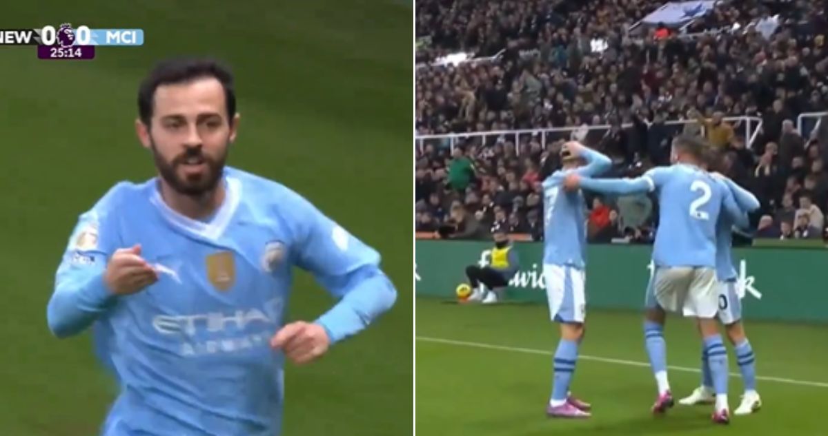 El golazo de Bernardo Silva que impactó a Foden