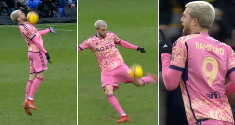 El golazo de Patrick Bamford en la goleada de Leeds en Fa Cup.