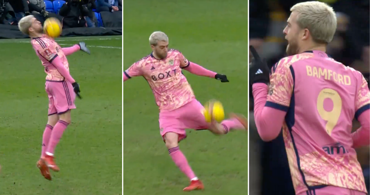 El golazo de Patrick Bamford en la goleada de Leeds en Fa Cup.