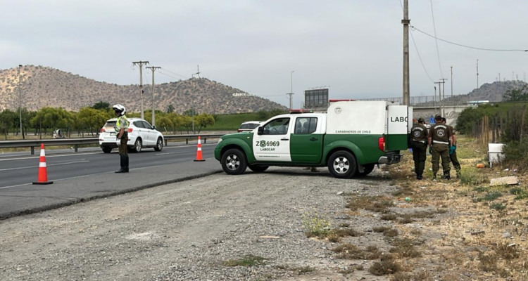 Hallan cuerpo dentro de una maleta al costado de la ruta 68