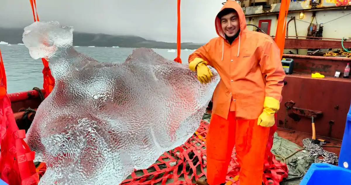 ¿Es ecológico?: Startup “cosecha” hielo de glaciares en Groenlandia para venderlos a bares exclusivos