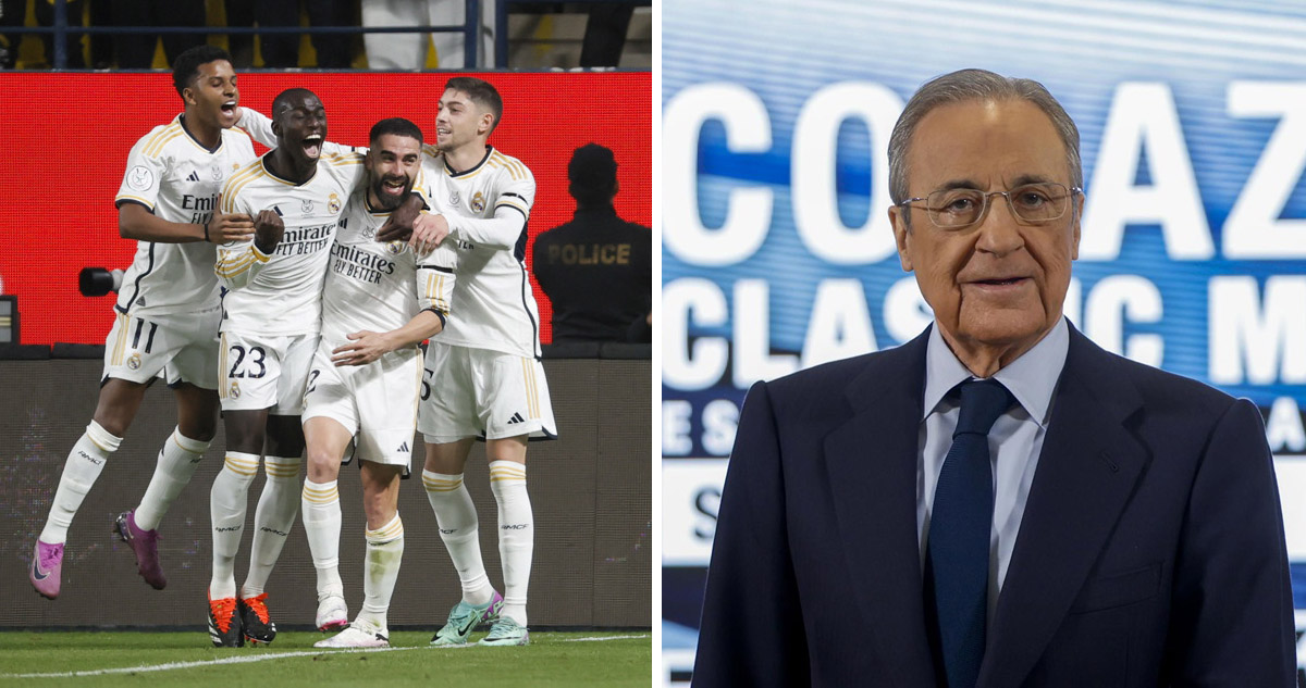 Real Madrid podría ganarse un cuantioso premio si vencen al Barcelona en la Supercopa.